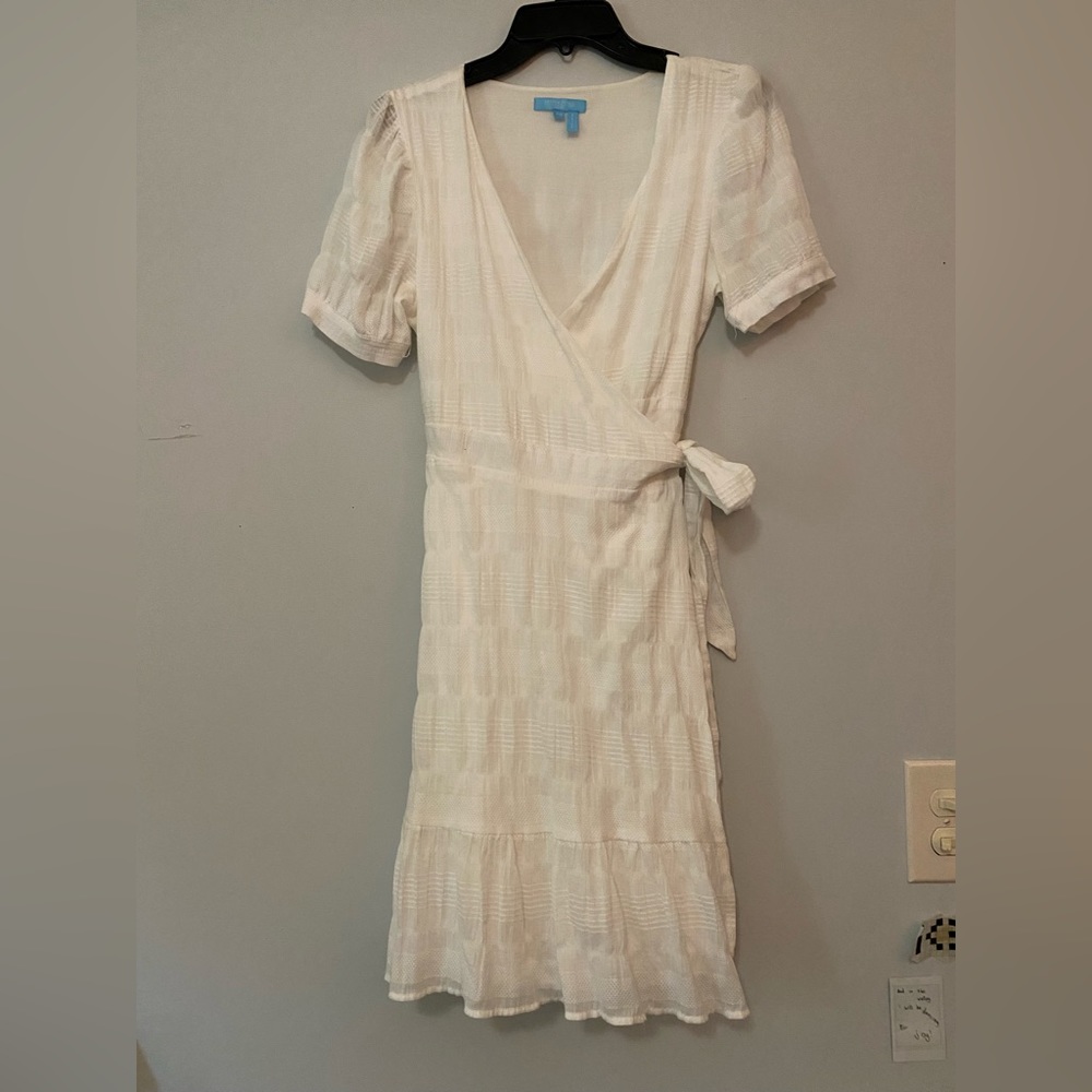 Draper James White dress